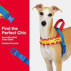 VETRESKA MoMA Dog Harness and Leash Set, Easy Walk Dog Harness (Red, XS) | for Small Medium Dogs, No Pull Puppy Harness for Walking and Training, Adjustable, Take Control & Anti-Twist Pet Lead Combo