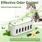 NewKe 6 Pack Deodorizer for Ellenpent ICB019 & ICB020 Automatic Litter Box | Odor Eliminator for Whiffee Automatic Cat Litter Box, Vanilla Scent, Fragrance Refills