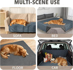Ameritex Pet Bed Blanket Reversible 100% Waterproof Velvet Super Soft for Sofa and Bed