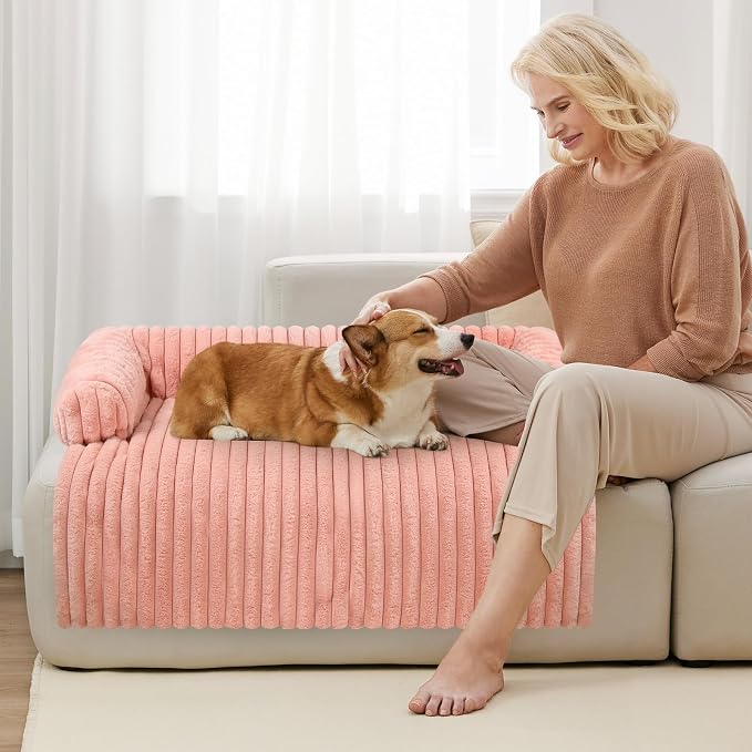 Dog Couch Bed,Pet Couch Cover For Sofa,Dog Couch Cover Protector(Pink, XL) | Dog Bed for Couch, Removable Couch Cover for Dogs Washable, Pet Bed Mats for Couch, Pet Couch Covers for Sofa