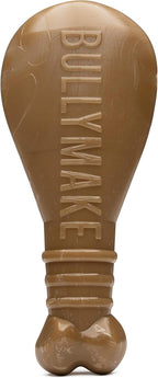 BULLYMAKE Brown Tough Chew Turkey Leg Toy for Dogs, Durable Nylon Dog Toys for Aggressive Chewers, Dental Stimulating, Tough Chew, Boredom Busting, Pet Supplies, Made in USA