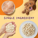 Jungle Calling Freeze Dried Chicken Cat & Dog Treats, 670 Pcs, 10.58 oz | Single Ingredient, High Protein Chicken Bites, Grain-Free, Additive-Free Training Treats & Food Toppers for Cats & Dogs