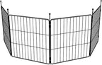 FXW MiniPaws Dog Playpen, Indoor, Yard & RV Camping, 24" H, 4 Panels | Portable, Expandable Layout, Tool-Free Setup, For Puppies & Small Dogs