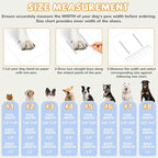 Dog Shoes for Medium Large Dogs, Dog Boots & Paw Protectors to Prevent Licking, Anti-Slip Dog Booties with Reflective for Summer Hot Pavement, Outdoor Hiking, Hardwood Floors (Size 1)