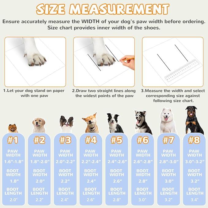 Dog Shoes for Medium Large Dogs, Dog Boots & Paw Protectors to Prevent Licking, Anti-Slip Dog Booties with Reflective for Summer Hot Pavement, Outdoor Hiking, Hardwood Floors (Size 1)
