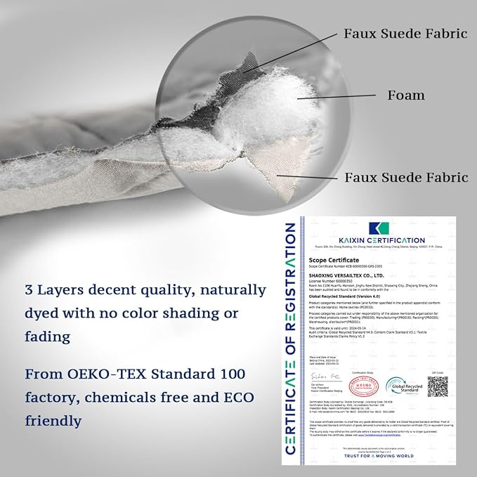 Sofa Protector for Dogs/Cats/Pets Sofa Slipcover Quilted Furniture Protector with Non Slip Elastic Strap Water Resistant Sofa Covers Couch Covers Seat Width: 78" (Oversized Sofa, Light Grey/Beige)
