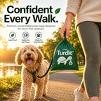 Turdle Compostable Dog Poop Bags Rolls, Lavender Scented, 270 Count | Extra thick, leak proof doggy poop bags & pet waste bags. No added PFAS, plant-based. Compostable dog waste bags. 15/roll.