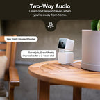WYZE Cam Pan v3 Indoor/Outdoor IP65 1080P 360° Pan/Tilt/Zoom WiFi Smart Home Security Camera, Motion Tracking for Baby/Pet, Color Night Vision, Compatible with Alexa & Google Assistant
