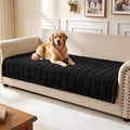Smiry Couch Cover for Dogs, Non Slip Fuzzy Pet Sofa Covers Washable | Sofa Slipcovers for 3 Cushion Couch, Soft Thick Furniture Protector for Cats Dogs, Against Fur, Dirt, Scratch (35.4"x82.7")