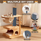 78.7"x15.8" Cat Scratching Mat Self Adhesive Furniture Protector Trim Fit | Stop Cat Scratching Furniture With Thick Felt Protector, Strong Adhesive, Easy Trim, Protects Couch Sofa Wall Instantly