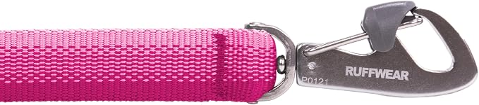 Ruffwear, Front Range Dog Leash, 5 ft Lead with Padded Handle for Everyday Walking, Pink Rose