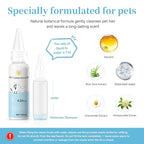 Pet Steam Brush for Dogs & Cats, 3-in-1 Shedding Grooming Tool | Self Cleaning Spray Comb with Mist, Dog Brush for Shedding, Cat Brush for Hair Removal, Long Haired Pet, Waterless Shampoo