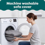 FurHaven Water-Resistant Sofa Cover for Dogs & Cats, Reversible Couch Protector with Secure Straps and Pinsonic Quilted Fabric, Machine Washable Couch Cover, XL Sofa, Gray Mist