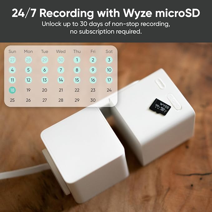 WYZE Cam Pan v3 Indoor/Outdoor IP65 1080P 360° Pan/Tilt/Zoom WiFi Smart Home Security Camera, Motion Tracking for Baby/Pet, Color Night Vision, Compatible with Alexa & Google Assistant