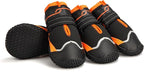 Dog Shoes for Large Dogs Anti-Slip Dog Boots & Paw Protectors for Hot Pavement Waterproof Small Medium Large Dog Booties for Rainy Day Summer Hiking Winter Snowy Day Dog Booties 4PCS