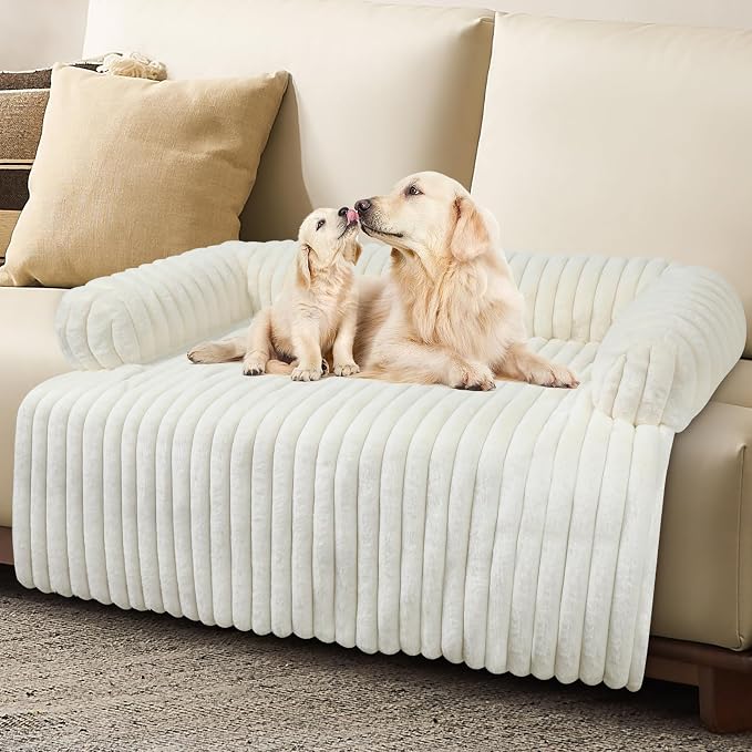 Dog Couch Bed,Pet Couch Cover For Sofa,Dog Couch Cover Protector(White, XL) | Dog Bed for Couch, Removable Couch Cover for Dogs Washable, Pet Bed Mats for Couch, Pet Couch Covers for Sofa