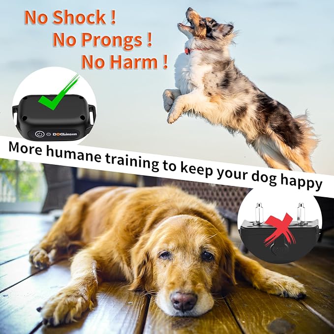 No Shock Dog Training Collar with Remote 3300ft Range | Vibrating Dog Collar, Vibration Collar for Small Medium Large Dogs, 9 Style Tones and Vibration Collar