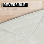 Easy-Going Sectional Couch Covers for Dogs L Shape Sofa Cover Reversible Sofa Slipcover Chaise Lounge Cover Furniture Protector Cover for Pets Dog Cat (42 x 52inches, Ivory/Ivory) | Soft Sofa Slipcover For Dogs, Fits Left/Right Chaise Lounge Protector,...