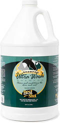 Best Shot Ultra Wash Shampoo with Pet Coat Release Technology, Coat and Skincare Product for Dogs, Horses, and Cats, Soap-Free, Quick-Rinsing, 1 Gallon