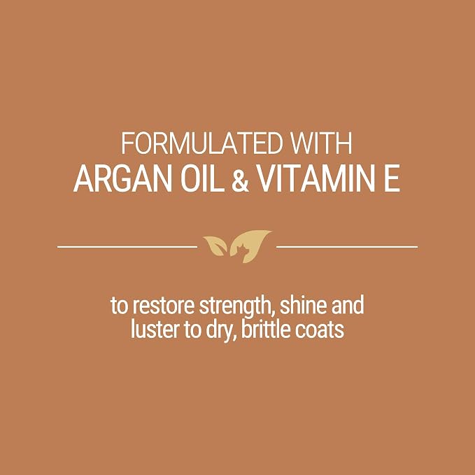 Green Groom Argan Oil Dog Shampoo for Dry Itchy Skin Relief, 1 Gallon 32:1 | Concentrate Makes 32 Gallons; Professional Groomer Grade, Restores Shine, Moisturizing Pet Grooming Wash, USA Made, Natural