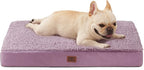 EHEYCIGA Orthopedic Dog Bed Medium with Removable Washable Cover,30x20 | Egg Crate Foam Support,Durable Oxford fabric,Non-Slip Bottom,Machine Washable,Soft Waterproof Plush Pet Bed Mat For Crate