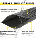 Cat Litter Mat, 30"x24", Waterproof, Easy to Clean (Black-1Pack) | Double-Layer Honeycomb for Effective Litter Trapping, Premium Durable EVA, Non-Slip, Paw-Friendly Soft Surface