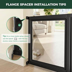 FXW Fence-to-Wall Anchors for AuraSpace Acrylic Indoor Dog Playpen | Fits AuraSpace 24"H, Connect Panels to the Wall, Expand Your Dog’s Play Area, Playpen Not Included