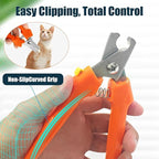 Bitbat Dog Nail Trimmers 2-Pack #767C, Clippers for Large & Small Dogs | 2-pack #767C dog nail clippers. 0.45" opening for thick nails. Spring-action, ergonomic grip. For large/small breeds.