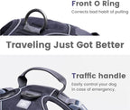 Pawaii No Pull Dog Harness with Pet ID Tag, Reflective Vest | Built for safer walks with a QR Pet ID Tag, front no pull clip, reflective trim, control handle and breathable mesh lining