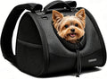 Small Dog Cat Chest Carrier Backpack,Adjustable Ventilated Front Facing Backpack Carrier for Small Dogs Cats Puppy,Airline Approved Lightweight Doggy Backpack for Travel Hiking Outdoor