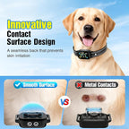 2 Pack Bark Collar, Smart Dog Bark Collar for Large Medium Small Dogs, Rechargeable Ultra-Light Training Collar with Beep Vibration, Anti Barking Device with 5-Level Sensitivity (Blackpink)