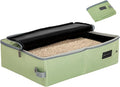 PETSFIT Portable Litter Box for Cats - Leak-Proof, Travel Litter Box for Cats in Car/Hotel/Lawn, Collapsible Litter Boxes