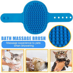 Dog Brush & Grooming Kit – 9-Piece Pet Brush & Deshedding Set for Shedding, Bathing, Trimming & Nail Care | Grooming Tools for Dogs & Cats, Includes Comb, Nail Clipper, Scissors, Slicker Brush (Blue)