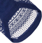 HOMIMP Dog Sweater Argyle - Warm Winter Clothes Puppy Soft Coat, Ugly Dog Sweater for Small Medium and Large Dogs, Pet Clothing Boy Girl, Blue XXS