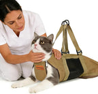 Cinf Cat Restraint Grooming Bag, Anti-Scratch Tool for Nail Trimming | Safe grooming restraint bag controls cat movement for bathing, nail trimming, injections and veterinary examinations
