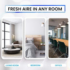 Bluonics Fresh Aire 4-Pack Water Air Washer, Water-Based Air Revitalizer & Room Freshener with 7-Color LED Night Light and Relaxing White Noise for Home, Bedroom, Office