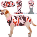 Kuoser Recovery Suit for Dogs Cats, Soft Dog Surgery Suit Female Male Spay | Professional Dog Onesie for Surgery, Substitute E-Collar & Cone, Prevent Licking Dog surgical suit Pet Neuter Suit