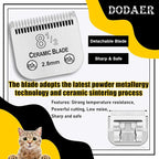 8 1/2 Dog Grooming Ceramic Blade,Compatible with Andis ,Oster A5,Wahl KM10 | Cut Length 7/64"(2.8mm)