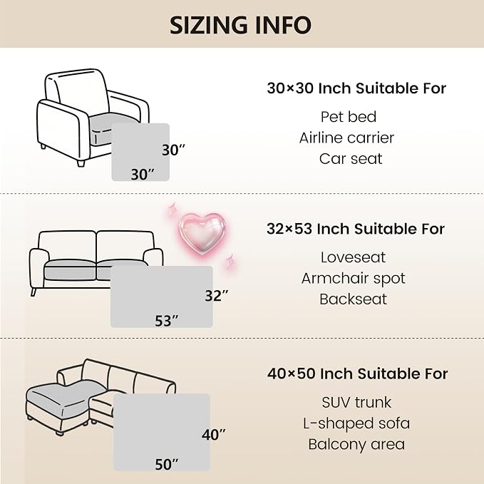 gogobunny 100% Double-Sided Waterproof Dog Bed Cover Pet Blanket Sofa Couch Furniture Protector for Puppy Large Dog Cat, Reversible (32x53 Inch (Pack of 1), Dark Pumpkin/Light Pumpkin)