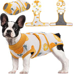 Kuoser Recovery Suit for Dogs Cats, Soft Dog Surgery Suit Female Male Spay | Professional Dog Onesie for Surgery, Substitute E-Collar & Cone, Prevent Licking Dog surgical suit Pet Neuter Suit
