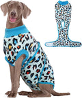 Kuoser Dog Recovery Suit After Surgery, Spay Neuter Surgical Suit for Dogs | Post Surgery Anti-Licking Dog Onesie Protects Wounds and Incisions, E-Collar & Cone Alternative Bodysuit for Female Male Dogs