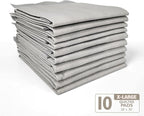 Four Paws Wee-Wee Cat Pads, Fresh Scent, 10 Count | Disposable litter box mats, great for under litter boxes, advanced odor control, fast absorption, litter tracking, 28" x 30"