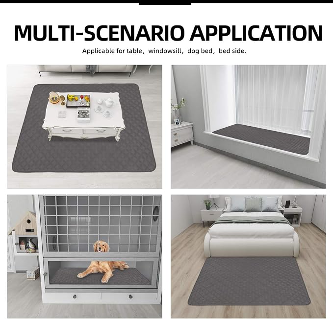 Easy-Going Sectional Couch Covers for Dogs L Shape Sofa Cover Reversible Sofa Slipcover Chaise Lounge Cover Furniture Protector Cover for Pets Dog Cat (42 x 68 inches, Gray/Gray) | Soft Sofa Slipcover For Dogs, Fits Left/Right Chaise Lounge Protector, ...