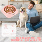 Slow Feeder Dog Bowls for Large Dogs | Non-Slip Base, Anti-Choking Design, Reduces Bloating & Overeating, Easy to Clean, 4 Cups