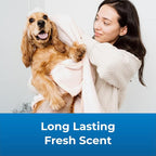 PetAg Fresh ’n Clean Scented Shampoo, Classic Fresh Scent - 1 Gallon - Moisturizes with Vitamin E & Aloe Vera - Strengthens & Repairs Coats - Soap Free
