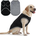 IECOii 2 Pack Dog Surgery Recovery Shirt Sleeveless Lightweight Dog Tshirt | T-Shirts with Stretch Fit,Gentle on Sensitive Skin,Anti-licking for Hot Spots,Shedding Control Tee,For Small to Giant Dogs