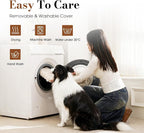 Dog Beds for Large Sized Dog, Orthopedic Foam with Waterproof Lining | Egg crate foam for joint support. Soft plush surface. Non-slip bottom. Removable & machine washable cover. OEKO-TEX certified