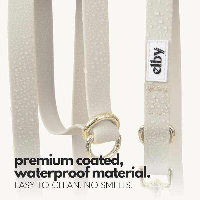 Hands Free Dog Leash - Waterproof Cross Body & Waist Walking Belt for Dog Walking and Training - Cute Walking Accessories for Medium and Large Dogs (Leash Only)