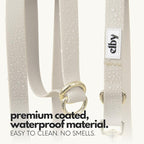 Hands Free Dog Leash - Waterproof Cross Body & Waist Walking Belt for Dog Walking and Training - Cute Walking Accessories for Medium and Large Dogs (Leash Only)