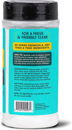 Aunt Fannie's Carpet Refresher Deodorizer, Bright Lemon, 16 oz, Pack of 1 | Neutralizes Dog and Cat Odors, Freshens High-Traffic Areas, Safe for Rugs Carpets & Upholstery, Natural Ingredients
